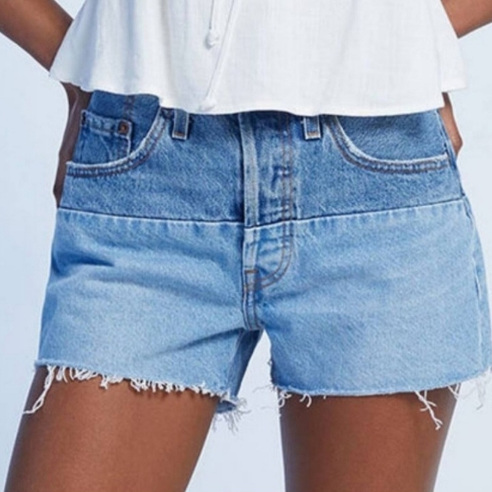 Levi's 501 Denim Jean Shorts Size 25 NEW NWT 150th Anniversary